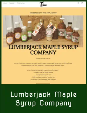Lumberjack Maple Syrup Company