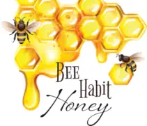 bee habit honey logo