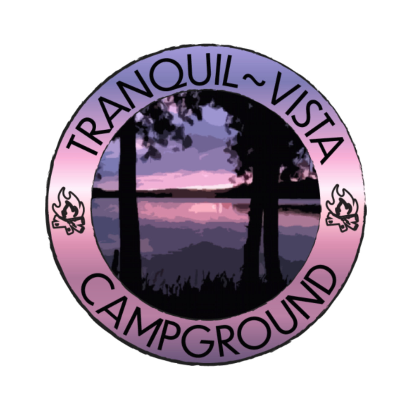 Tranquil-Vista Campground logo Tranquil-Vista Campground logo