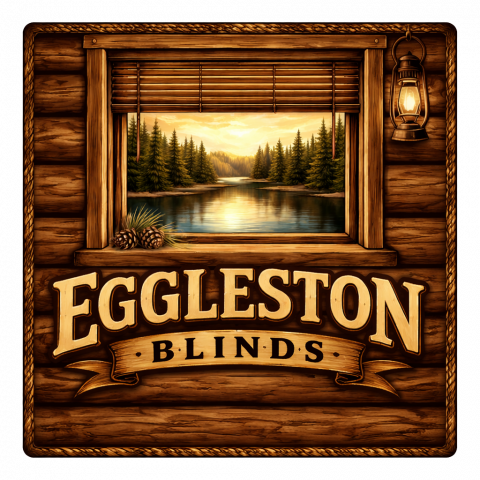 New Logo Designed for Eggleston Blinds in Land O Lakes Wisconsin