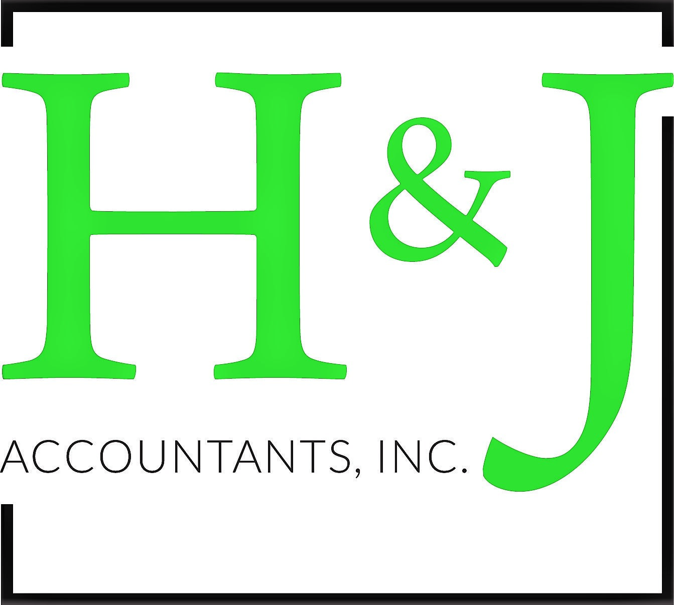 H and J Accountants Logo