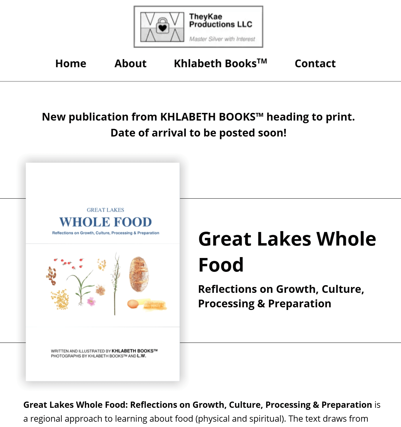 Website for TheyKae Productions New Website for TheyKae Productions