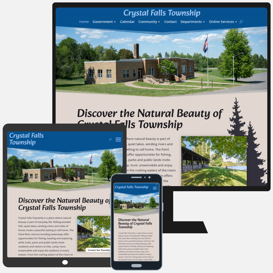 Mastodon Township Government ADA-Compliant New Website