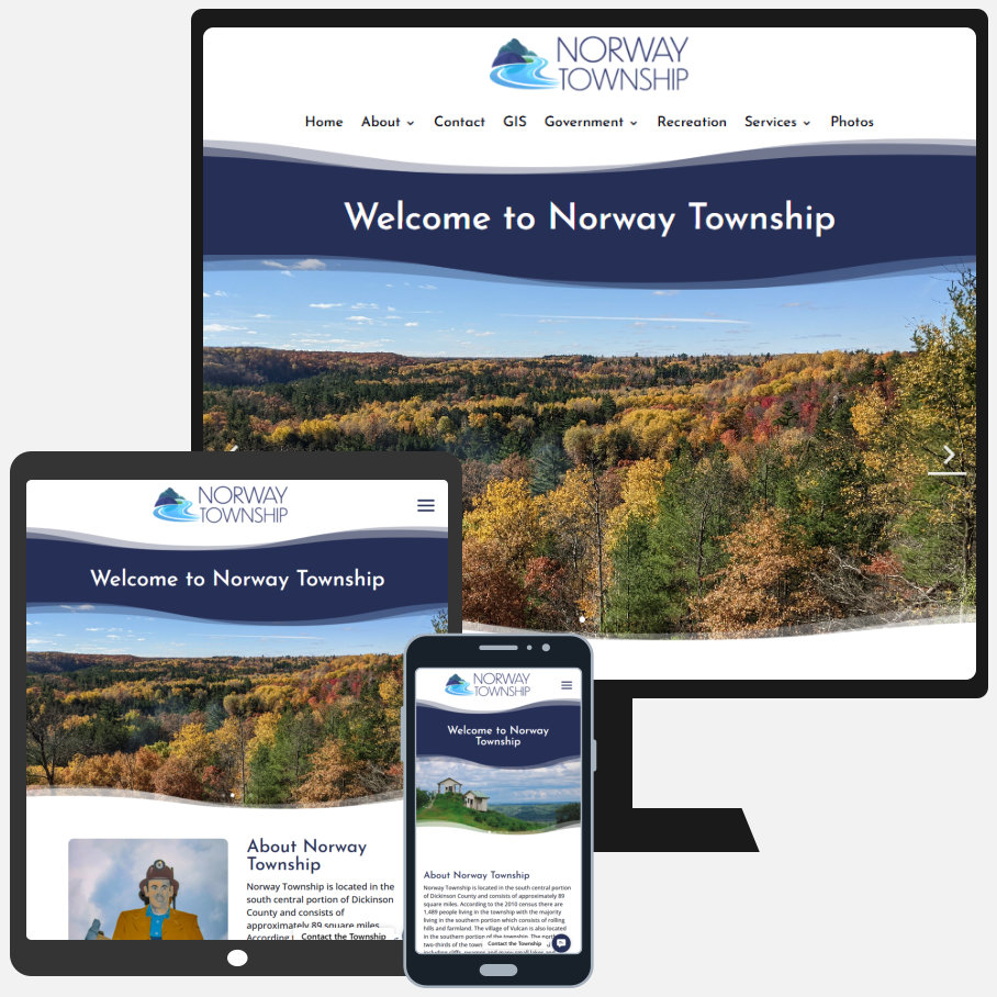 Mastodon Township Government ADA-Compliant New Website